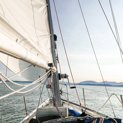Island Prism sailing Vancouver Island